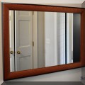 DM01. Custom mirror by Ron Hausman. 22"h x 30"w 